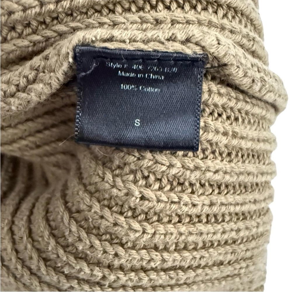Jenni Kayne Cotton Fisherman Sweater Sz S